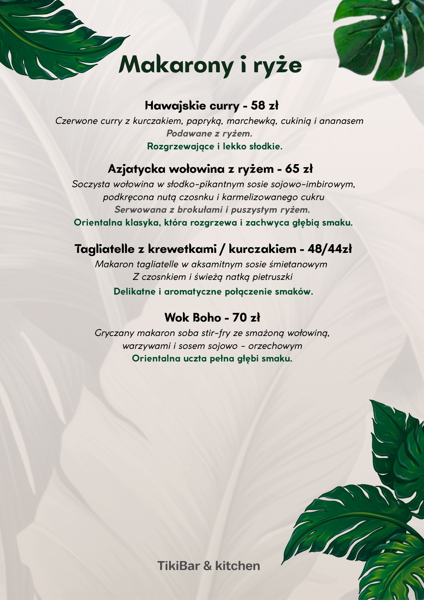 Makarony i ryże